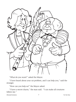 The Pied Piper: Read & Color (eBook) The Pied Piper: Read & Color (eBook)