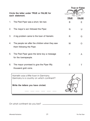 The Pied Piper: Read & Color (eBook) The Pied Piper: Read & Color (eBook)