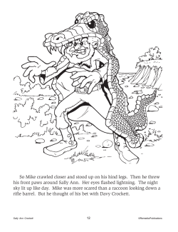 Sally Ann Crockett: Read & Color (eBook) Sally Ann Crockett: Read & Color (eBook)