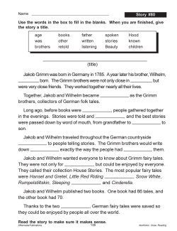 Nonfiction Cloze Reading (eBook) Nonfiction Cloze Reading (eBook)