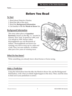 High-Interest Mini Mysteries: Featuring Detective Hanlon (eBook) High-Interest Mini Mysteries: Featuring Detective Hanlon (eBook)