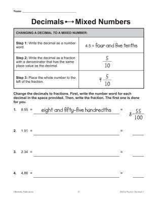 Decimals: Drill & Practice (Bundle) Decimals: Drill & Practice (Bundle)