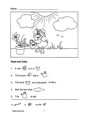 Color & Number Sight Word Activities (eBook) Color & Number Sight Word Activities (eBook)