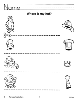 Cutting: Readiness Skills Series 1 (eBook)