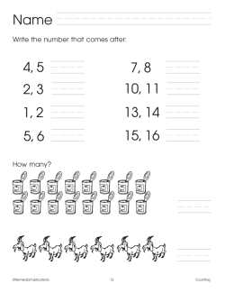 Counting (eBook) Counting (eBook)