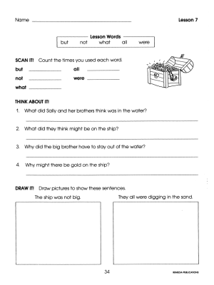 Learning Little Words - Book 1 (eBook) Learning Little Words - Book 1 (eBook)