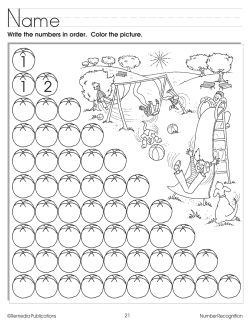Number Recognition (eBook) Number Recognition (eBook)