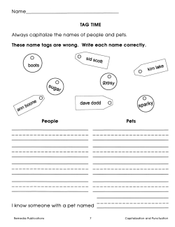 Easy Language Series: Capitalization & Punctuation (eBook) Easy Language Series: Capitalization & Punctuation (eBook)