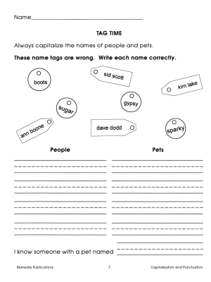 Easy Language Series: Capitalization & Punctuation (eBook) Easy Language Series: Capitalization & Punctuation (eBook)
