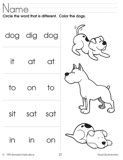Visual Discrimination: Beginning Thinking Skills (eBook) Visual Discrimination: Beginning Thinking Skills (eBook)