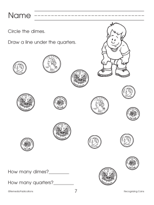 Recognizing Coins: Beginning Basic Skills (eBook) Recognizing Coins: Beginning Basic Skills (eBook)
