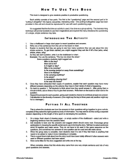 Cooperative Writing (eBook)