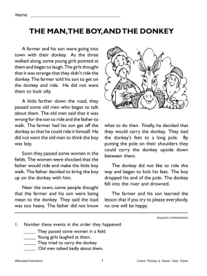 Critical Thinking & Classic Tales: Fables (Audio & eBook) Critical Thinking & Classic Tales: Fables (Audio & eBook)