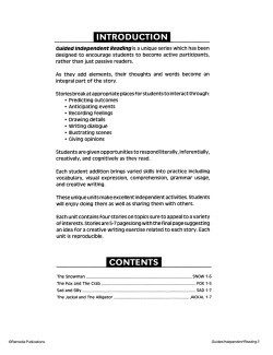 Guided Independent Reading (Bundle) Guided Independent Reading (Bundle)