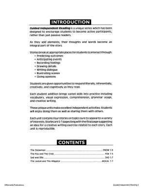 Guided Independent Reading 3 (eBook) Guided Independent Reading 3 (eBook)