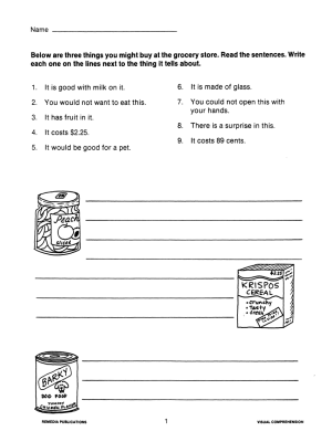 Visual Comprehension (eBook) Visual Comprehension (eBook)