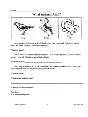 What Animal Am I? (eBook) What Animal Am I? (eBook)