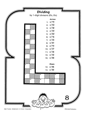 Math Puzzles: Multiplication & Division Computation (eBook)