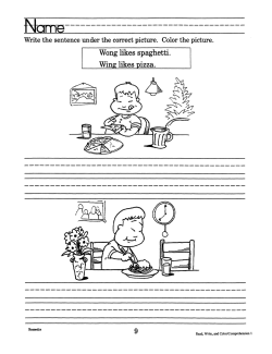 Read, Write, &amp; Color: Comprehension - Grade 1 (eBook)