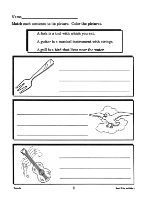 Read, Write, & Color: Comprehension - Grades 1-2 (eBook) Read, Write, & Color: Comprehension - Grades 1-2 (eBook)