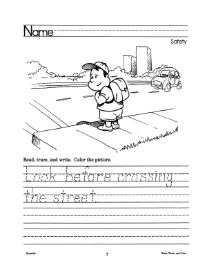 Read, Write, & Color: Safety, Health, & Manners (eBook) Read, Write, & Color: Safety, Health, & Manners (eBook)