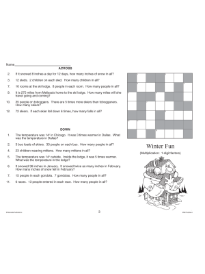 Math Puzzles: Multiplication & Division Word Problems (eBook) Math Puzzles: Multiplication & Division Word Problems (eBook)