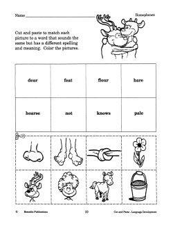 Cut, Paste, &amp; Color: Language Development (eBook)