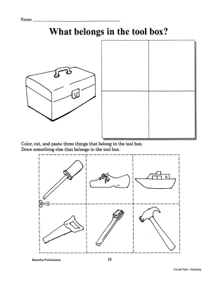 Cut, Paste, & Color: Reasoning (eBook)
