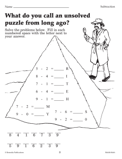 Riddle Math: Fun, Self-Checking Addition & Subtraction Practice (eBook) Riddle Math: Fun, Self-Checking Addition & Subtraction Practice (eBook)