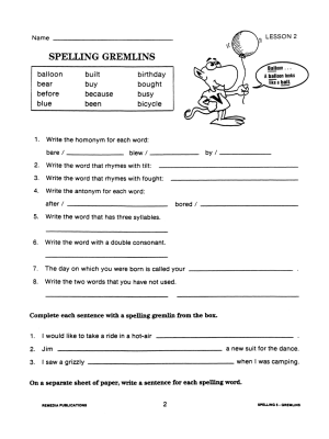 Thematic Spelling Practice: Spelling Demons (eBook) Thematic Spelling Practice: Spelling Demons (eBook)