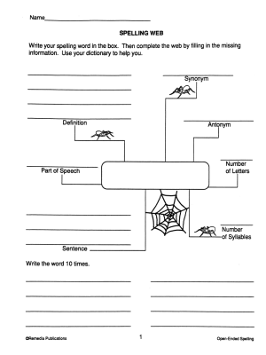 Open-Ended Spelling (eBook) Open-Ended Spelling (eBook)