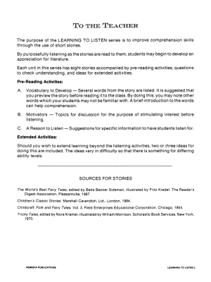 Learning to Listen: Book 3 (eBook) Learning to Listen: Book 3 (eBook)