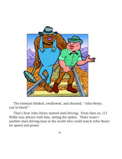 John Henry Storybook: I Was Born with a Hammer in My Hand (eBook)