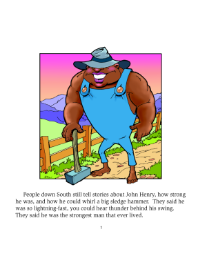 John Henry Storybook: I Was Born with a Hammer in My Hand (eBook)