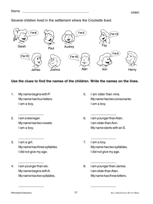 Sally Ann Crockett: Skill-Based Activities (eBook) Sally Ann Crockett: Skill-Based Activities (eBook)
