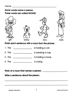 Easy Language Series: Nouns & Pronouns (eBook)