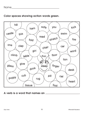 Easy Language Series: Easy Verbs (eBook)