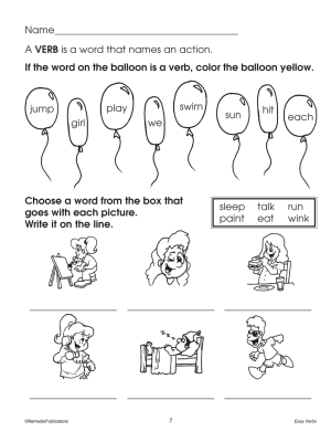 Easy Language Series: Easy Verbs (eBook)