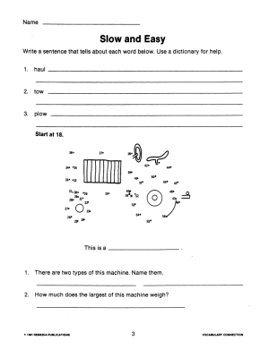 Vocabulary Connections - Learning ABOUT Each Word Vocabulary Connections - Learning ABOUT Each Word