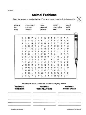 Categories & Critical Thinking: Word Search Puzzles (eBook) Categories & Critical Thinking: Word Search Puzzles (eBook)