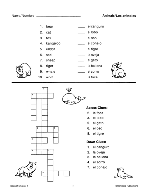 Spanish-English Vocabulary-Building Activities 1 (eBook) Spanish-English Vocabulary-Building Activities 1 (eBook)