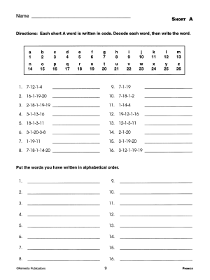Short A: Phonics For Older Students (Chapter Slice) Short A: Phonics For Older Students (Chapter Slice)