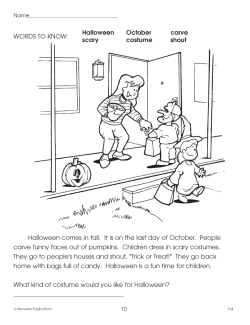 Halloween Skill-Builder (Chapter Slice) Halloween Skill-Builder (Chapter Slice)