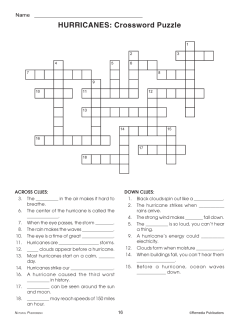 Reading About Hurricanes & Floods (Chapter Slice) Reading About Hurricanes & Floods (Chapter Slice)