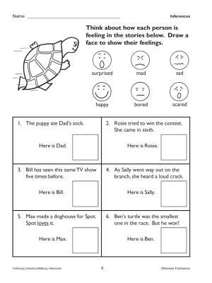 Making Inferences: Primary Thinking Skills (Chapter Slice) Making Inferences: Primary Thinking Skills (Chapter Slice)