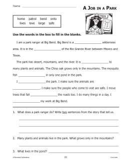 High-Interest Reading about Cool Jobs (Chapter Slice)