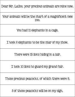 The Zoo Bandit: A Math Mystery Game The Zoo Bandit: A Math Mystery Game