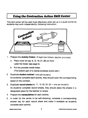 Contractions: Skill Centers (eBook)