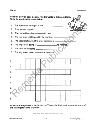 Thanksgiving Unit - Grades 2-3 (eBook) Thanksgiving Unit - Grades 2-3 (eBook)