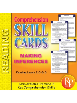 Comprehension Skill Cards - Making Inferences (RL 2.0-3.5) Comprehension Skill Cards - Making Inferences (RL 2.0-3.5)